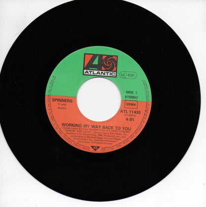 Spinners - Working my way back to you (Duitse uitgave)