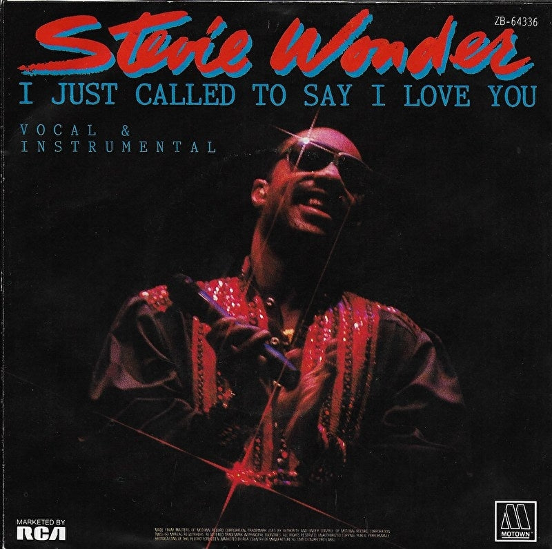 Stevie Wonder - I just called to say i love you