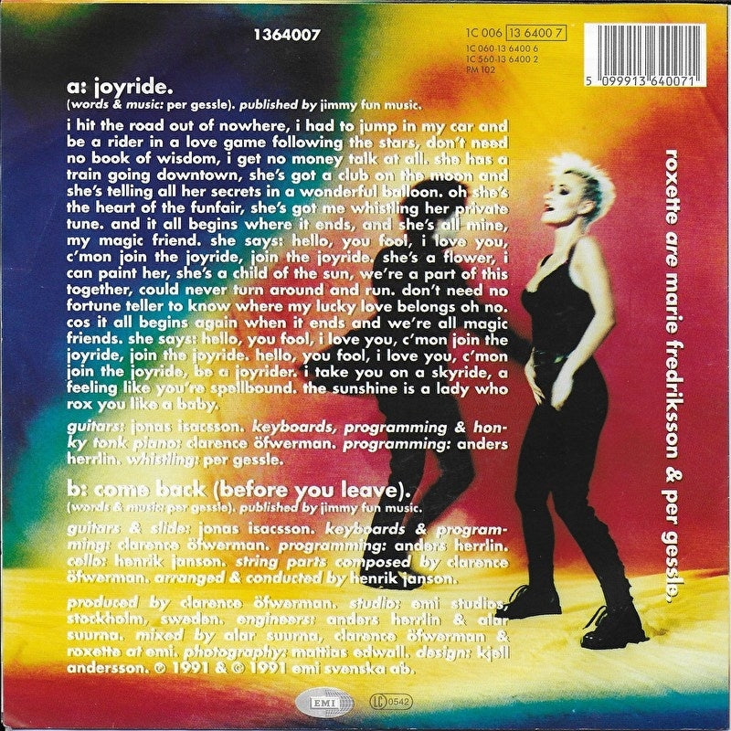 Roxette - Joyride