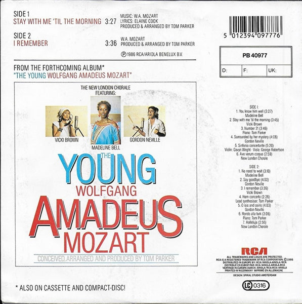 Vicki Brown ft. The New London Chorale - Stay with me 'til the morning