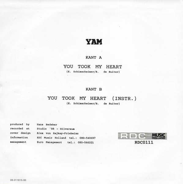 Yam - You took my heart