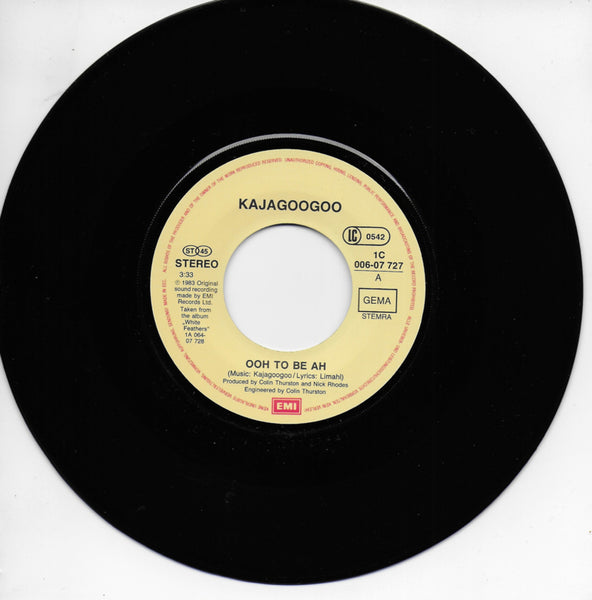 Kajagoogoo - Ooh to be ah (Duitse uitgave)