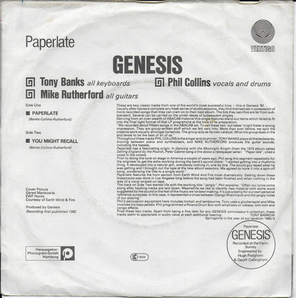 Genesis - Paperlate