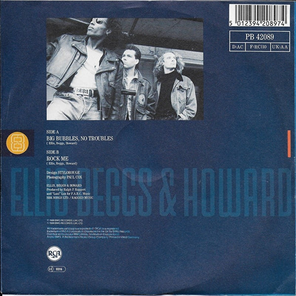 Ellis Beggs & Howard - Big bubbles, no troubles