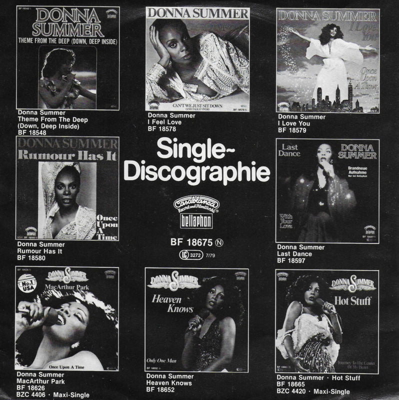 Donna Summer - Bad girls (Duitse uitgave)