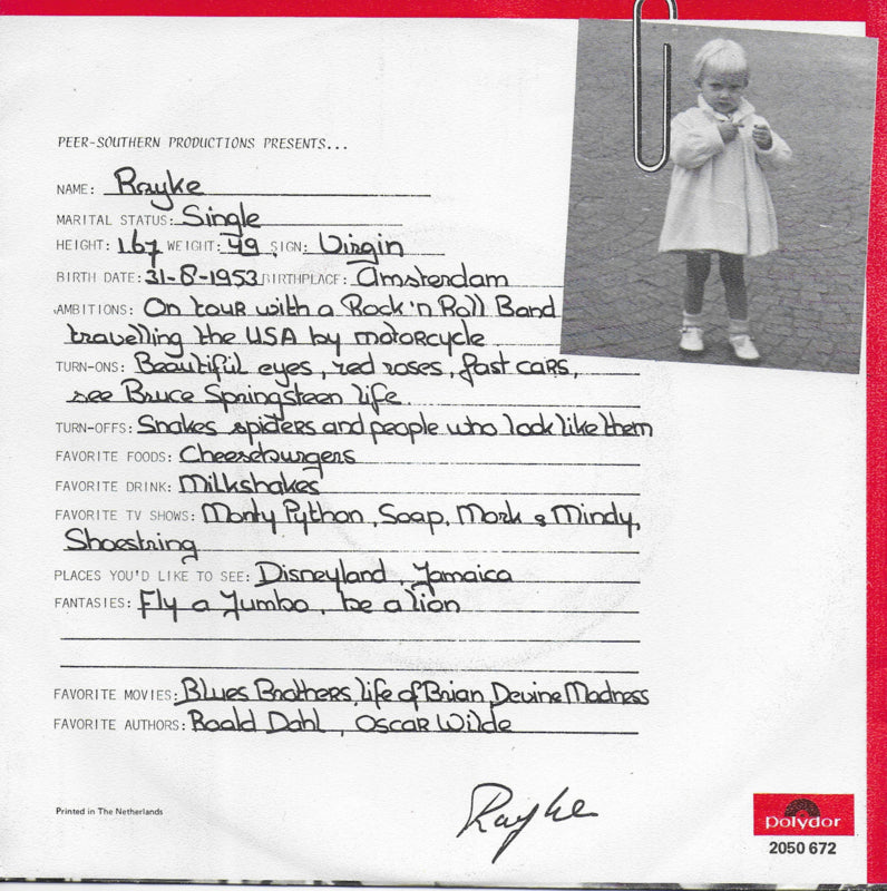 Rayke - It's rainin' in my heart