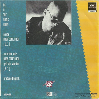 BC & The Basic Boom - Baby come back