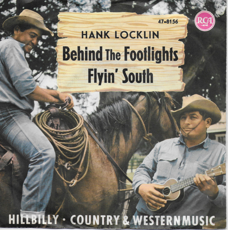 Hank Locklin - Behind the footlights