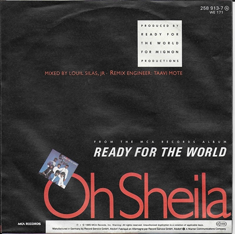Ready for the World - Oh Sheila