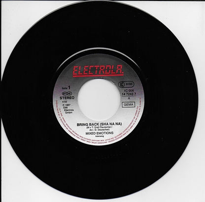 Mixed Emotions - Bring back (sha na na)