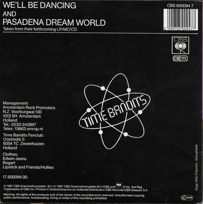 Time Bandits - We'll be dancing