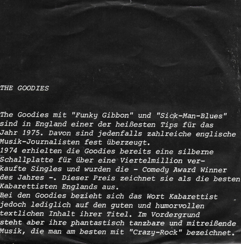 Goodies - The funky gibbon