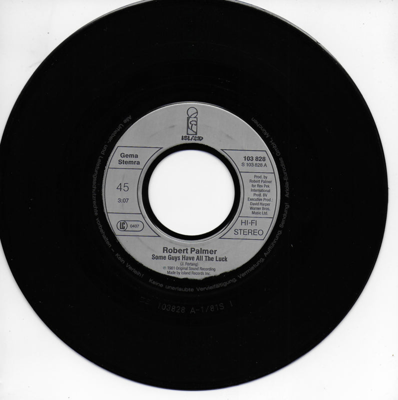 Robert Palmer - Some guys have all the luck