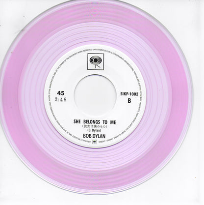 Bob Dylan - Subterranean homesick blues / She belongs to me (Japanse uitgave, limited edition, roze vinyl)