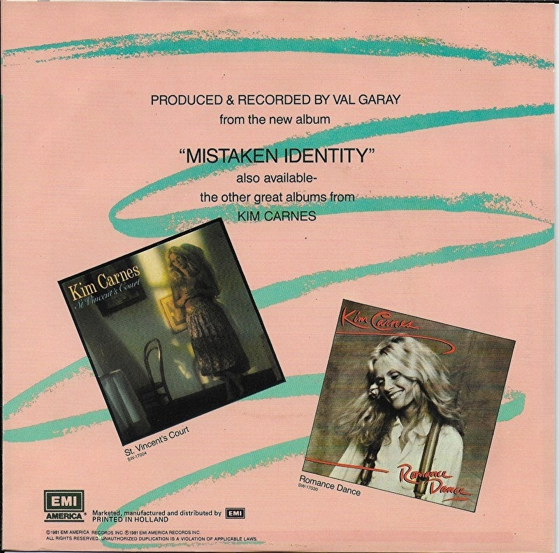 Kim Carnes - Bette Davis eyes