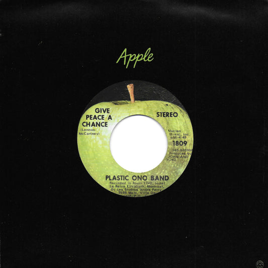 John Lennon & Plastic Ono Band - Give peace a chance (Amerikaanse uitgave)