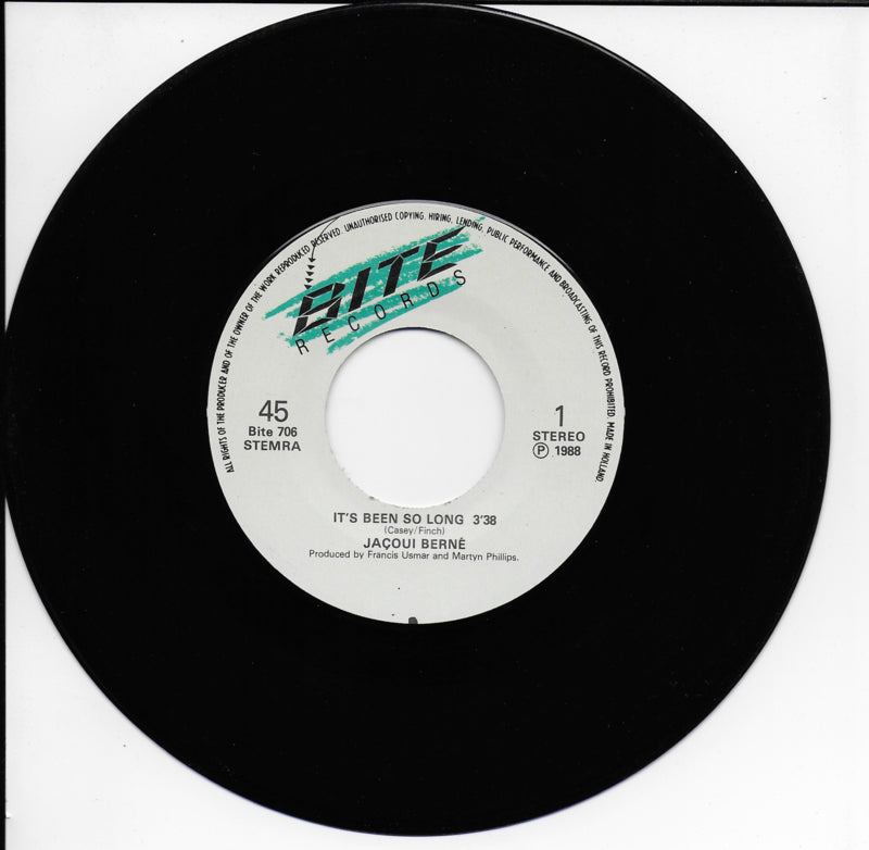Jacqui Berne - It's been so long