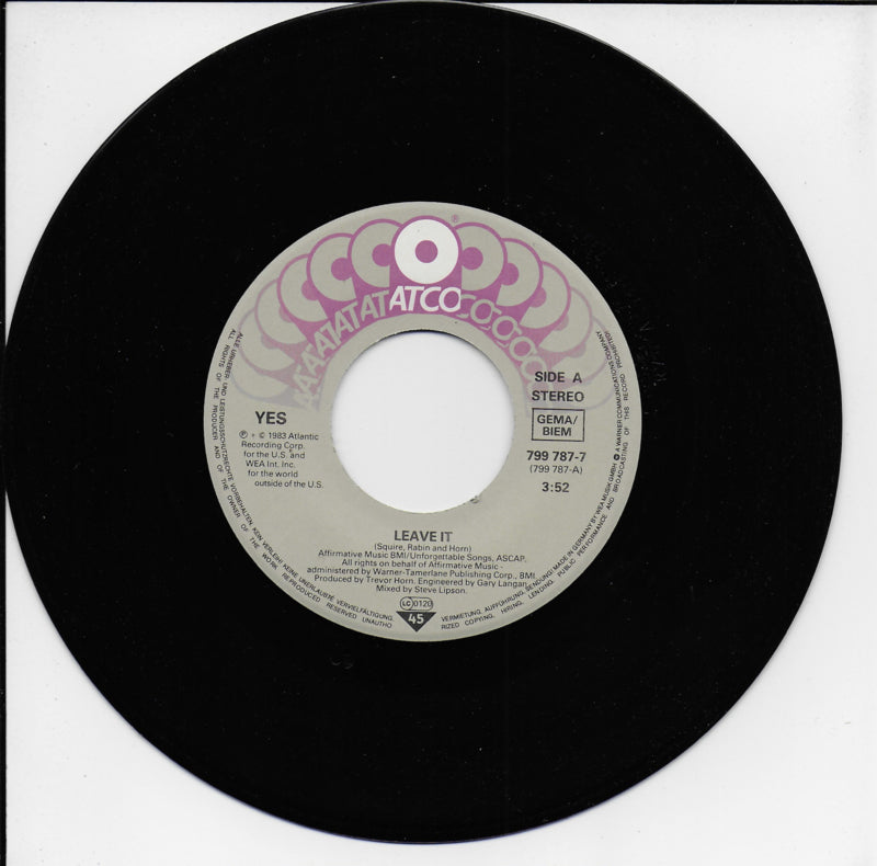 Yes - Leave it