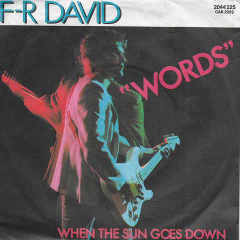 F.R. David - Words (Duitse uitgave)