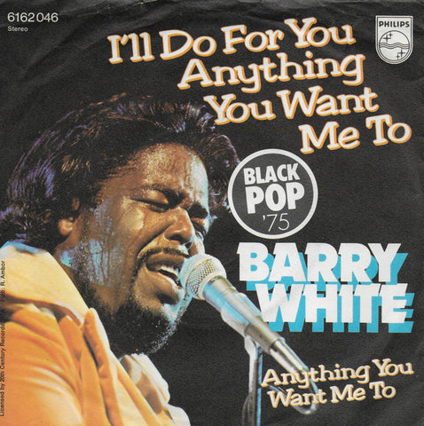 Barry White - I'll do for you anything you want me to (Duitse uitgave)
