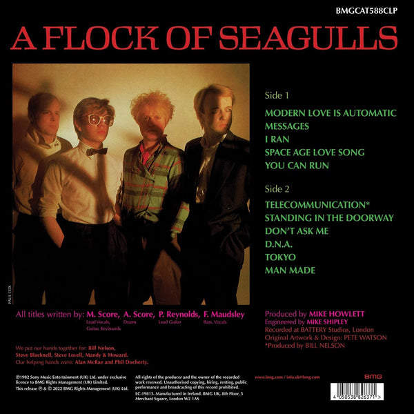 A Flock Of Seagulls - A Flock Of Seagulls (Limited edition, transparent orange vinyl) (LP)