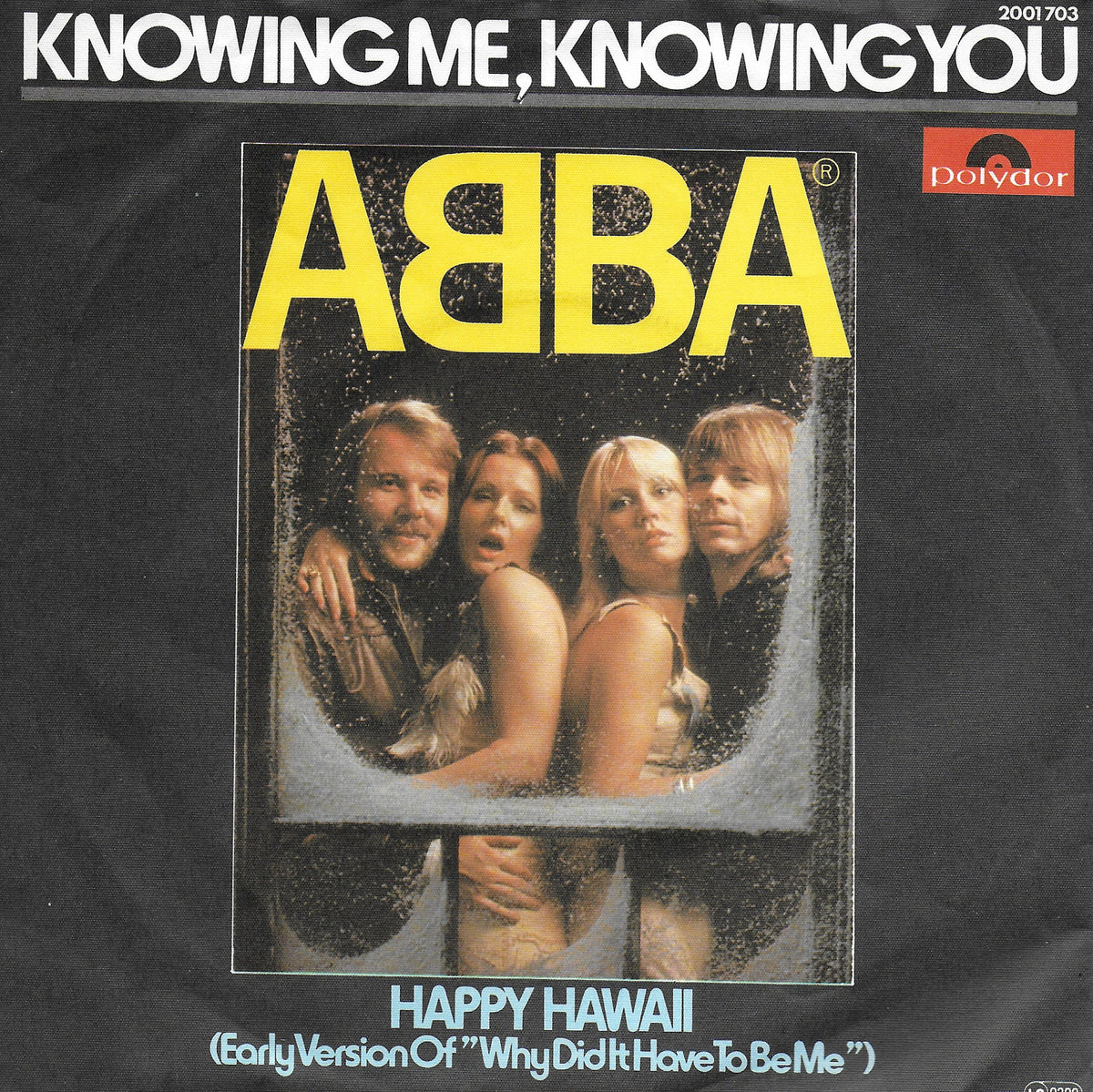 Abba - Knowing me, knowing you (Duitse uitgave)