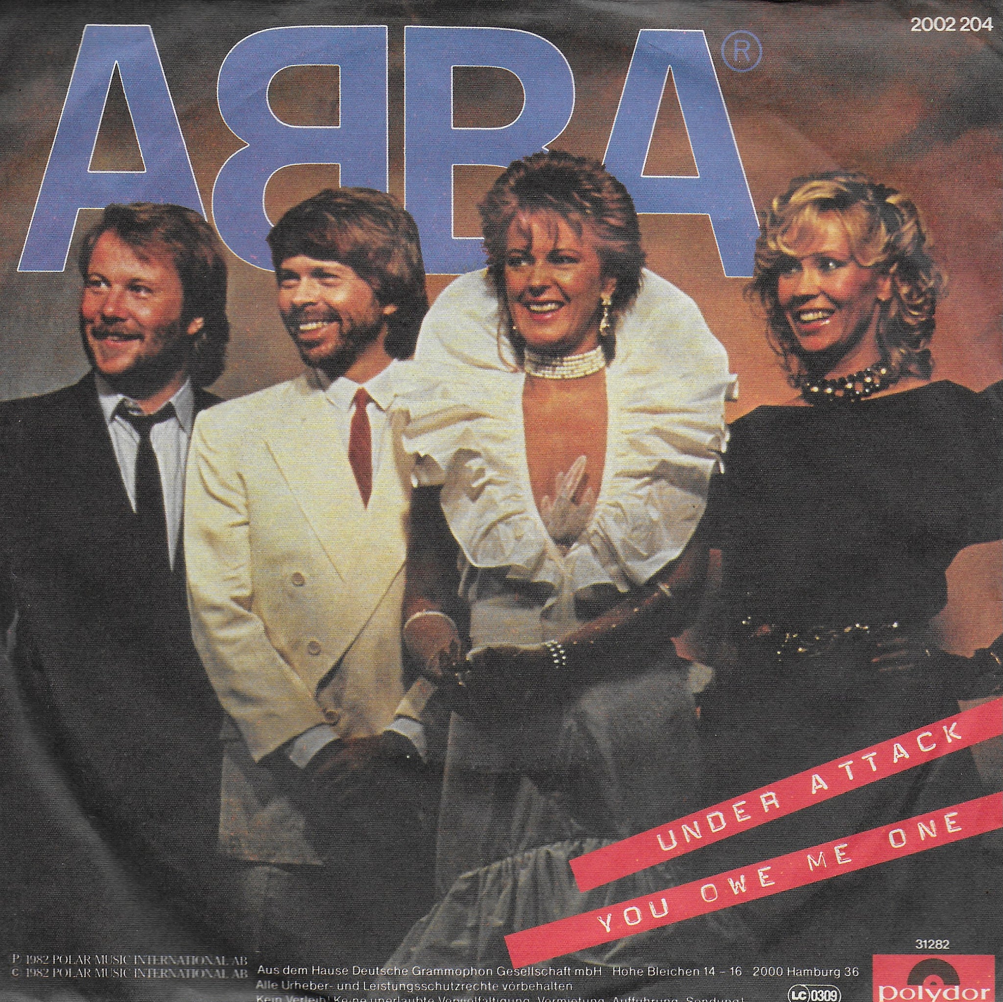 Abba - Under attack (Duitse uitgave)