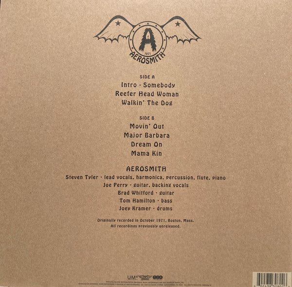 Aerosmith - 1971: The Road Starts Hear (LP)