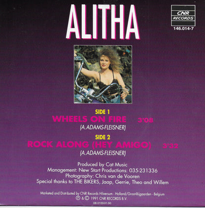 Alitha - Wheels on fire