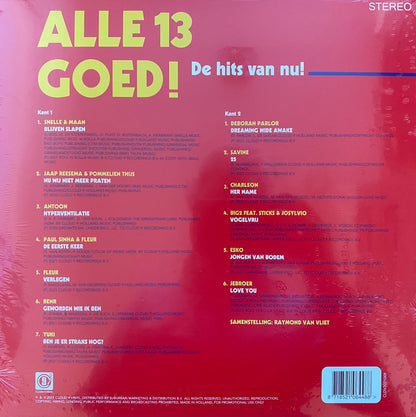 Various - Alle 13 Goed! (De Hits Van Nu!) (Limited edition, red vinyl) LP)