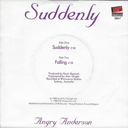 Angry Anderson - Suddenly