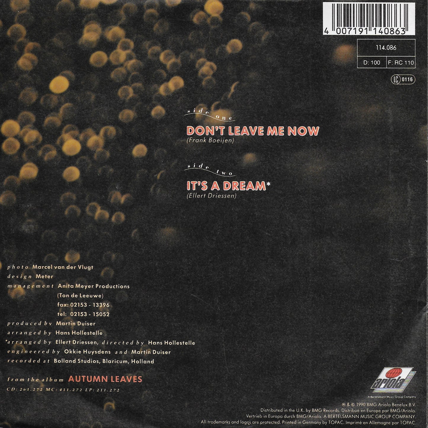 Anita Meyer - Don't leave me now