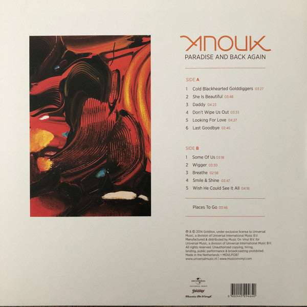 Anouk - Paradise And Back Again (Limited edition, orange vinyl) (LP)