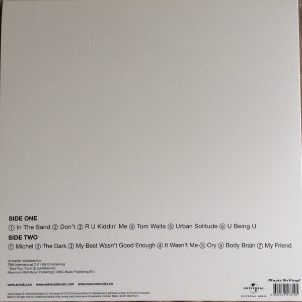 Anouk - Urban Solitude (Limited crystal clear vinyl) (LP)