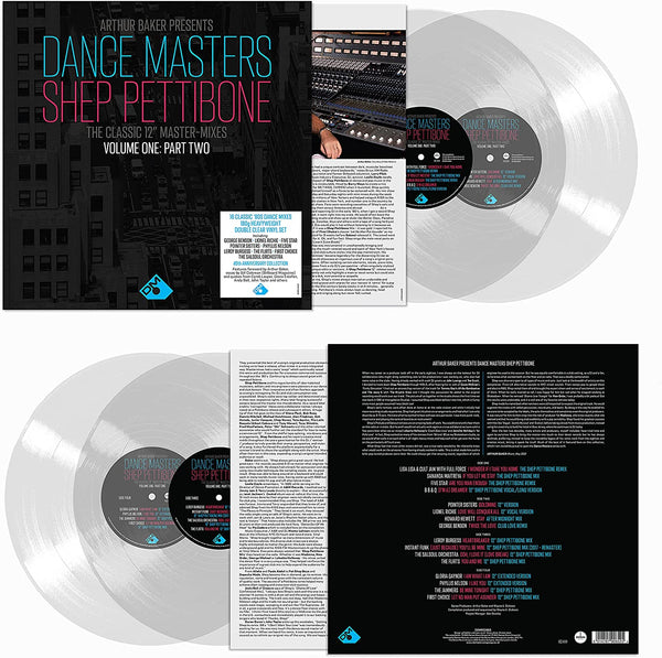 Arthur Baker Presents Dance Masters - Shep Pettibone (The Classic 12" Master Mixes) Volume One: Part Two (Limited edition, clear vinyl) (2LP)