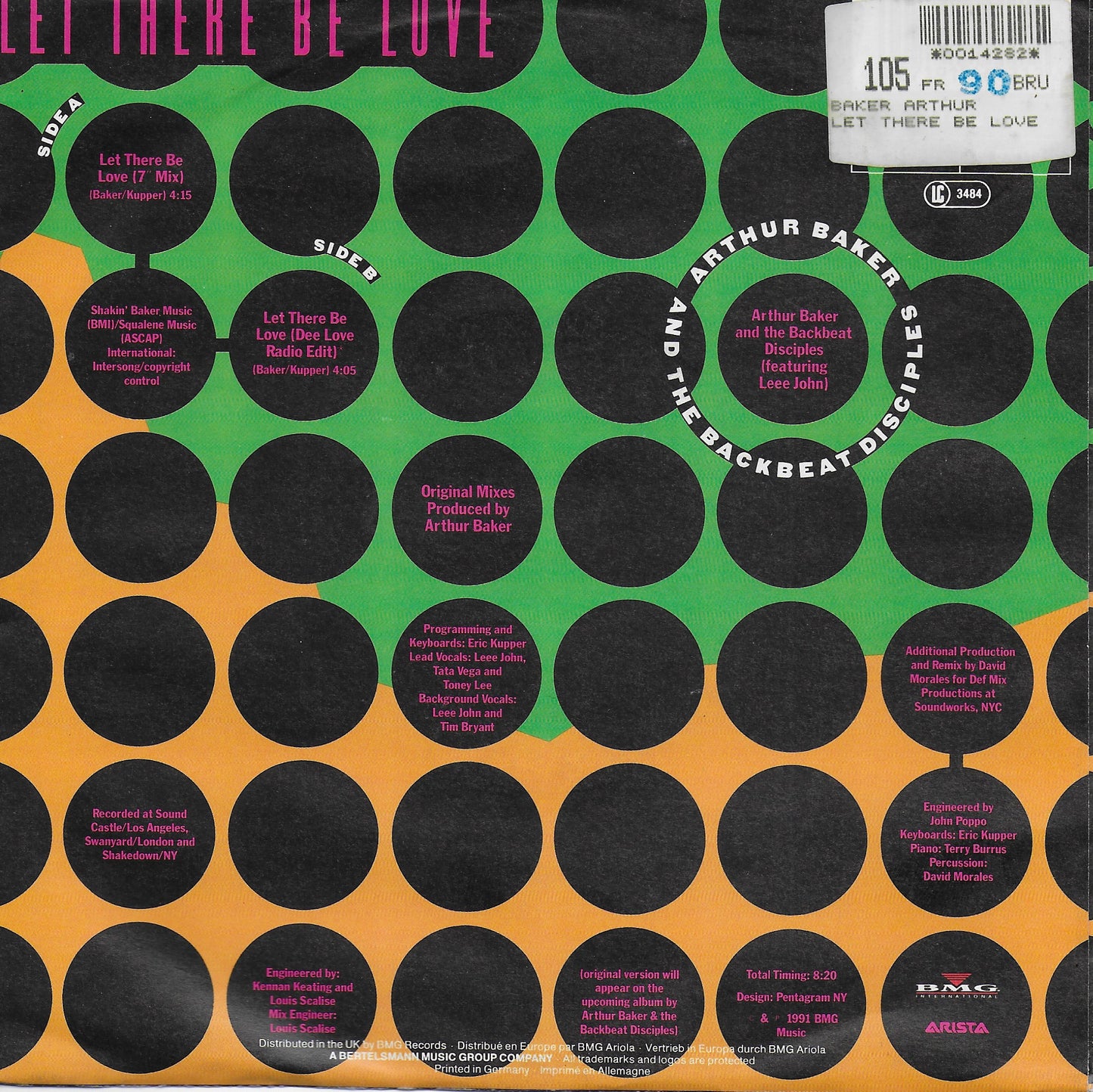 Arthur Baker and the Backbeat Disciples - Let there be love