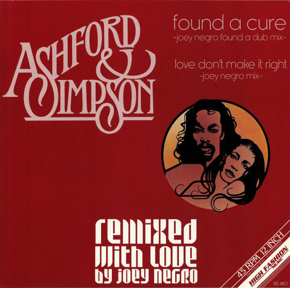 Ashford & Simpson - Found a cure (Joey Negro remix) (12" Maxi Single)