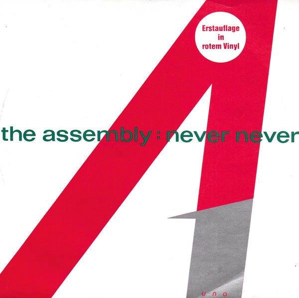 Assembly - Never never (Duitse uitgave, red vinyl)