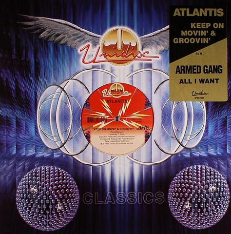 Atlantis - Keep on movin' & groovin' / Armed Gang - All i want (12" Maxi Single)