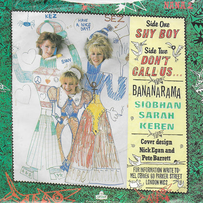 Bananarama - Shy boy (Engelse uitgave)