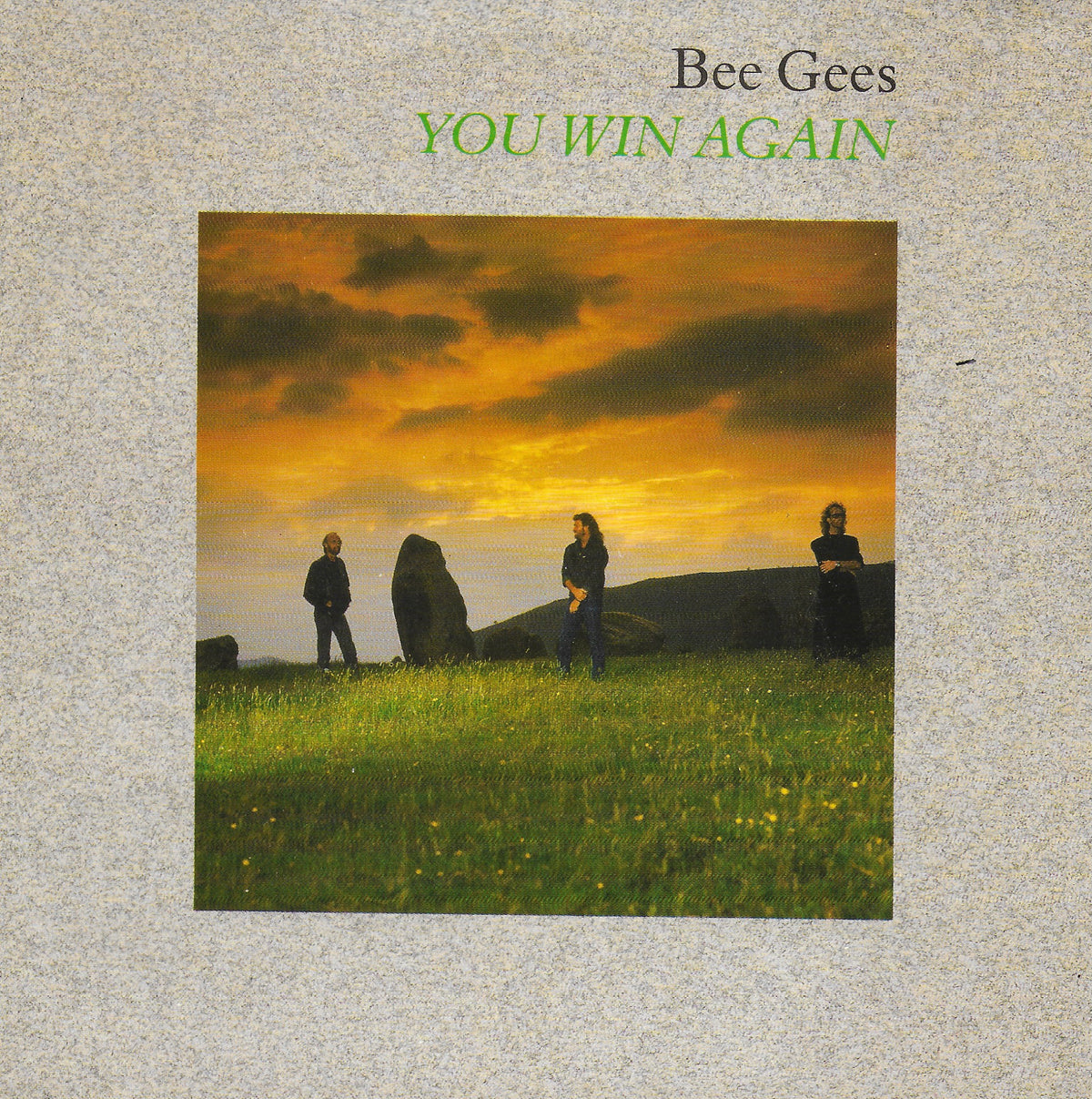 Bee Gees - You win again (Engelse uitgave)