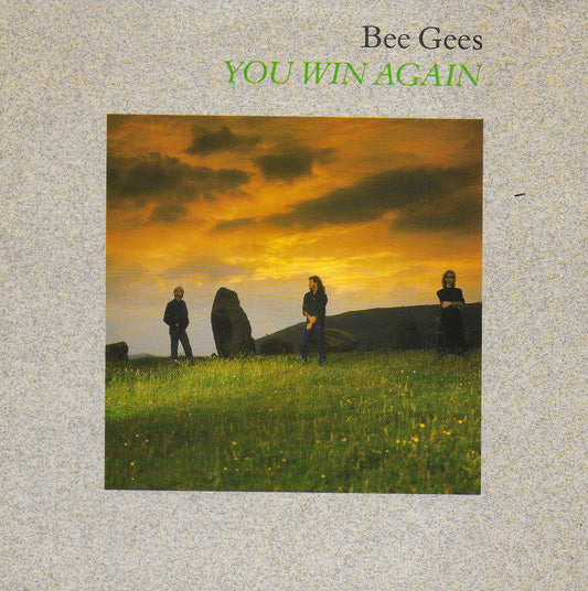 Bee Gees - You win again (Engelse uitgave)
