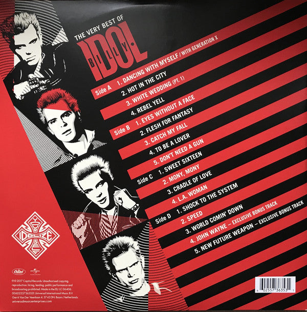 Billy Idol - Idolize Yourself/The Very Best Of (2LP)