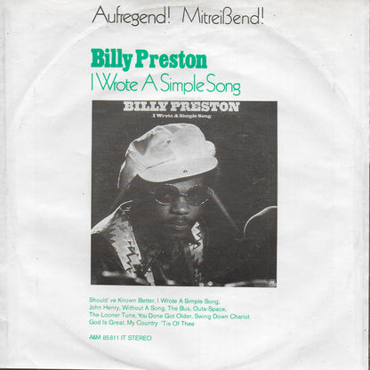 Billy Preston - The bus (Duitse uitgave)