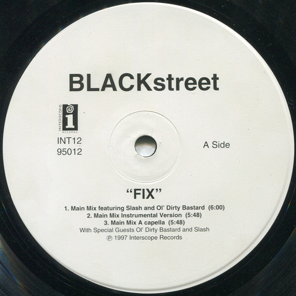Blackstreet - Fix (12" Maxi Single)