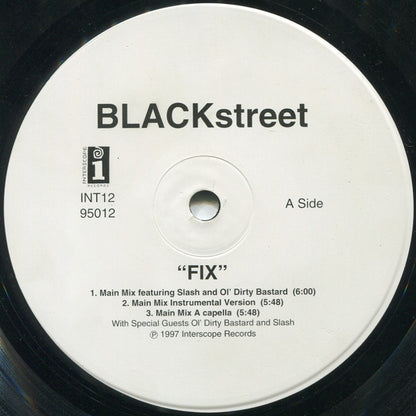 Blackstreet - Fix (12" Maxi Single)