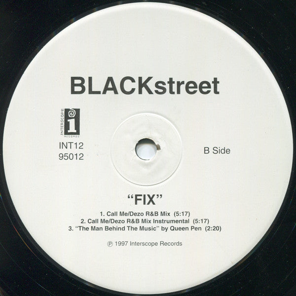 Blackstreet - Fix (12" Maxi Single)