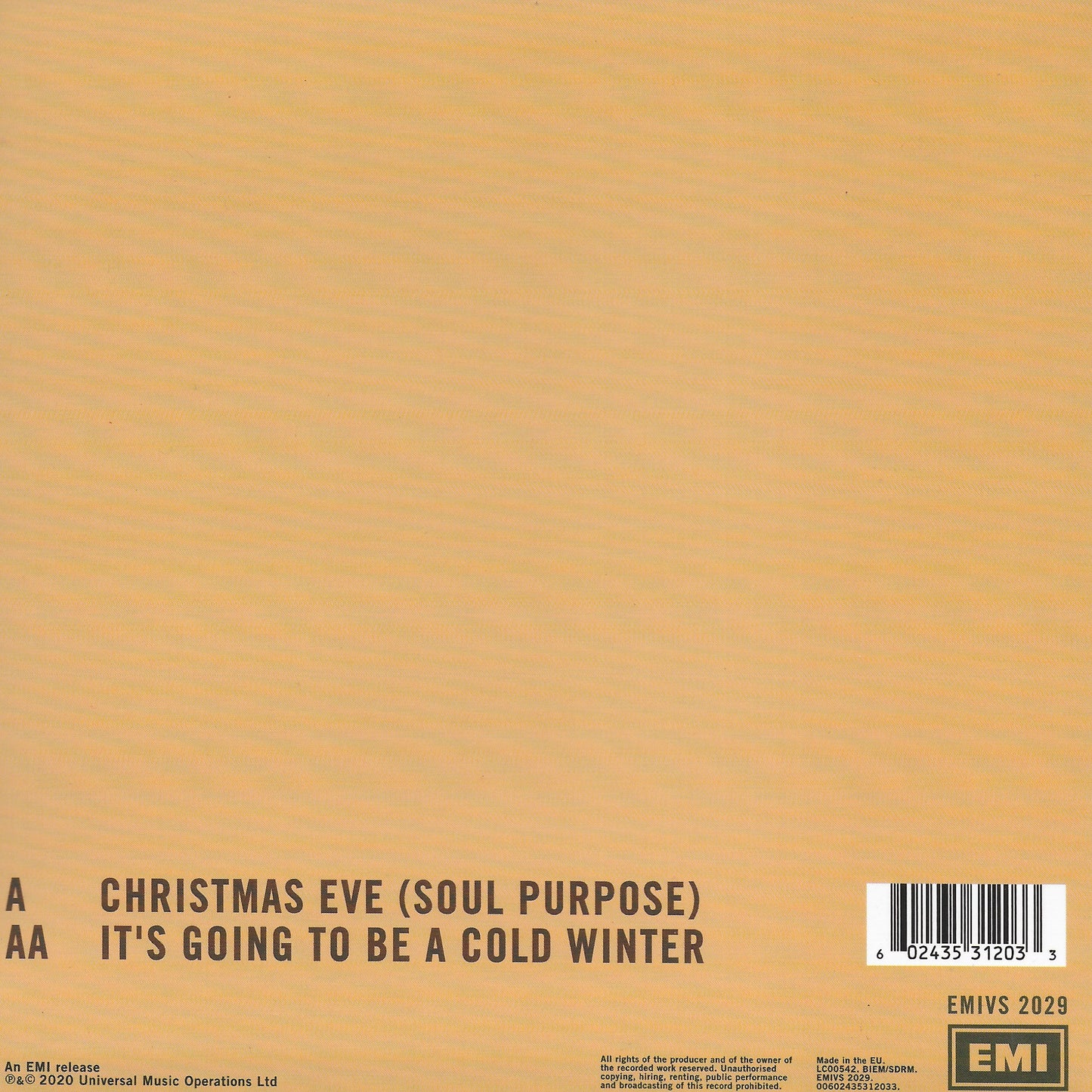 Blossoms - Christmas Eve (soul purpose)