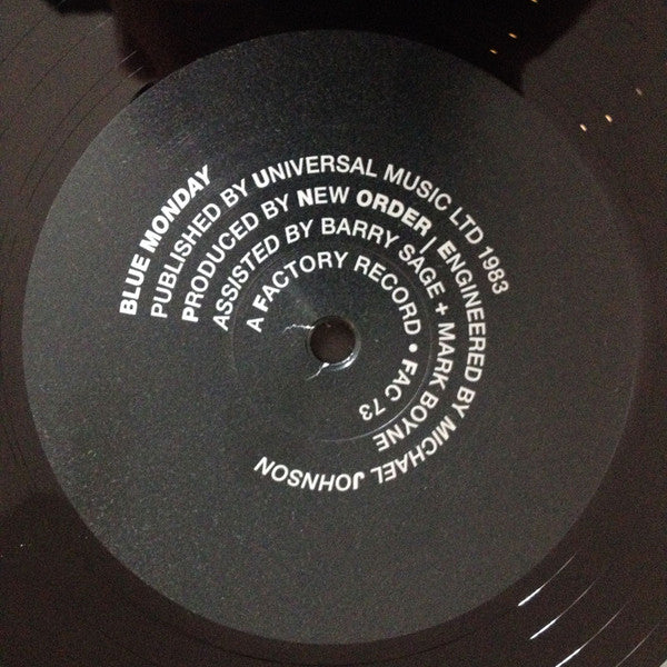 New Order - Blue Monday / The Beach (12" Maxi Single)