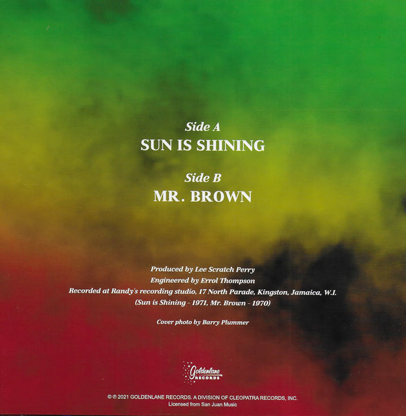 Bob Marley - Sun is shining (Limited edition, yellow marbled vinyl)
